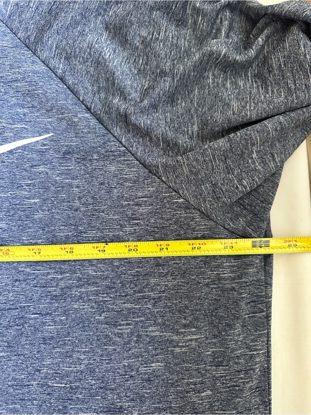 Nike Swim Long-Sleeve Dri-FIT UPF 40+ Top w Hood Pool Beach Boat Heather Blue - Picture 6 of 7